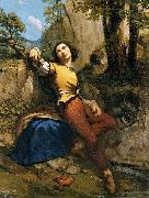 Gustave Courbet Sculptor oil painting reproduction
